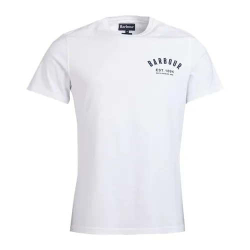 Barbour - Tops > T-Shirts - White - Barbour - Modalova