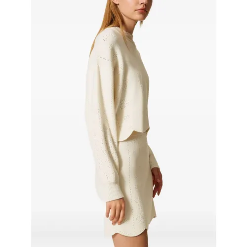Knitwear > Round-neck Knitwear - - Twinset - Modalova