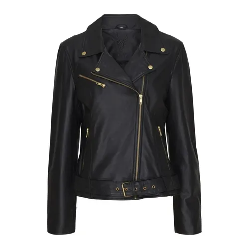 Jackets > Leather Jackets - - Notyz - Modalova