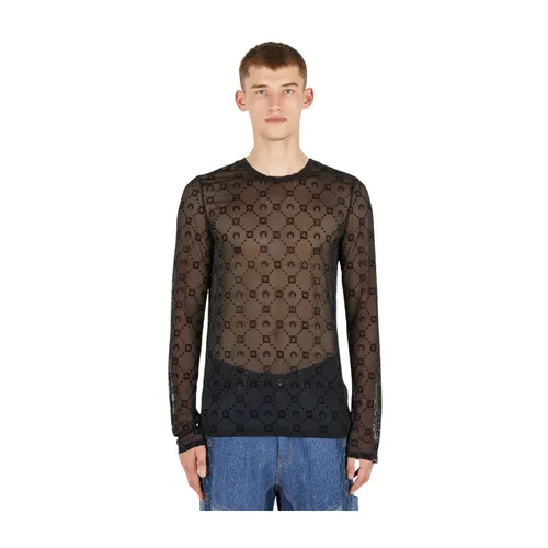 Tops > Long Sleeve Tops - - Marine Serre - Modalova