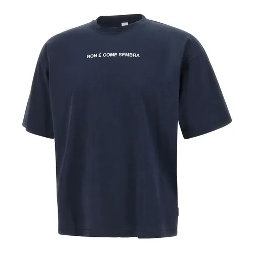 Aspesi - Tops > T-Shirts - Blue - Aspesi - Modalova