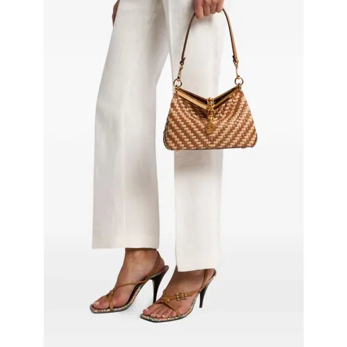 Etro - Bags > Handbags - Brown - Etro - Modalova