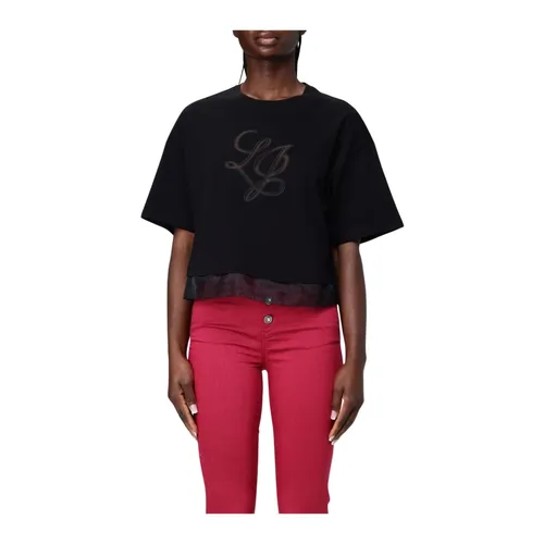 Liu Jo - Tops > T-Shirts - Blue - Liu Jo - Modalova