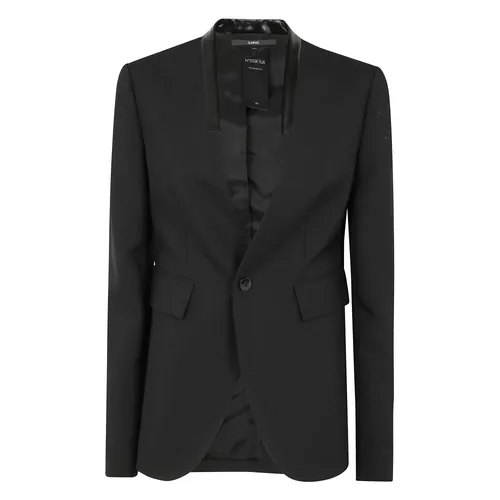 Sapio - Jackets > Blazers - Black - Sapio - Modalova