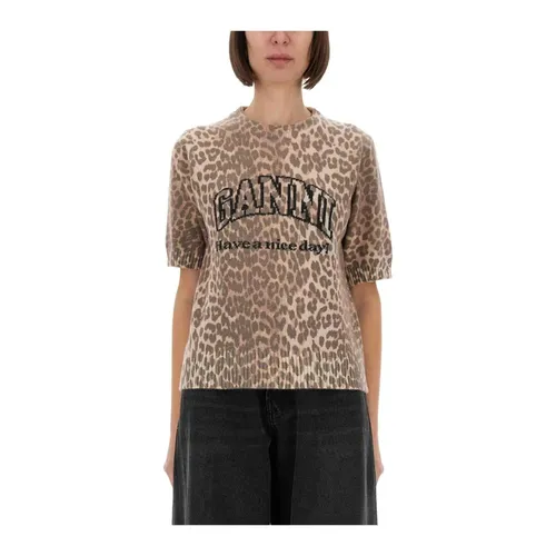 Knitwear > Round-neck Knitwear - - Ganni - Modalova