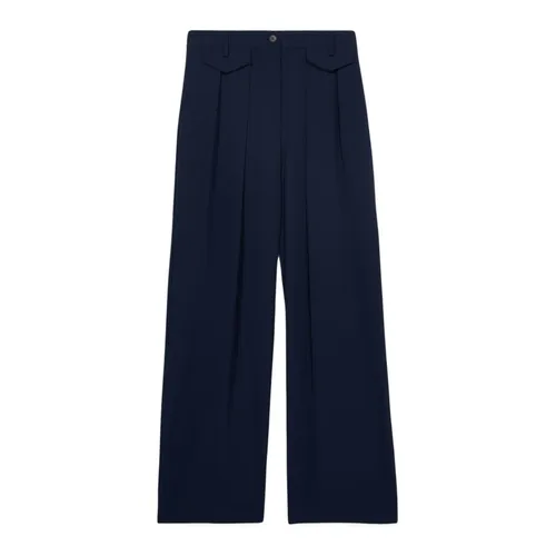 Trousers > Wide Trousers - - Oltre - Modalova