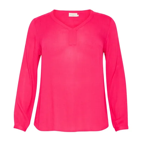 Blouses & Shirts > Blouses - - Kaffe Curve - Modalova