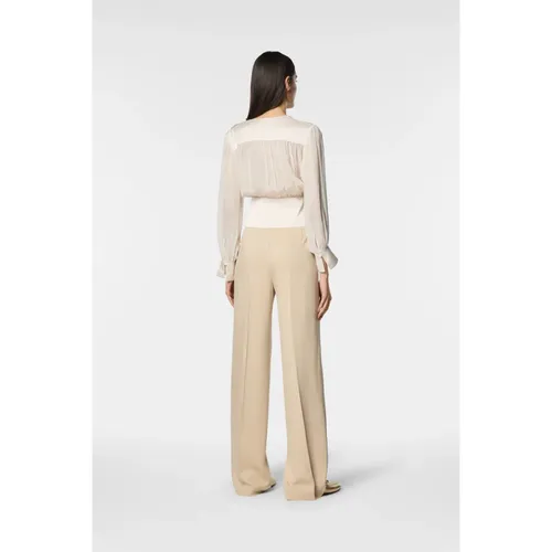Trousers > Straight Trousers - - Nenette - Modalova