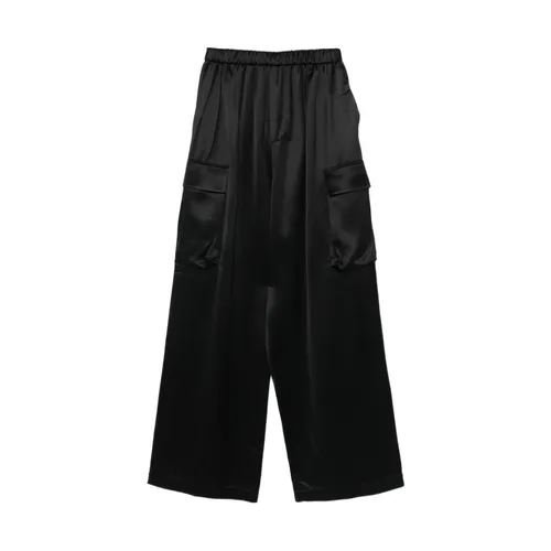 Trousers > Wide Trousers - - The Frankie Shop - Modalova