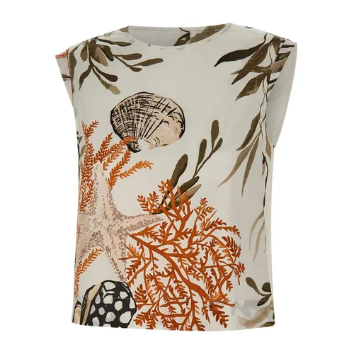 Tops > Sleeveless Tops - - Marella - Modalova
