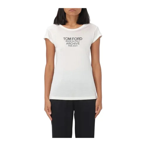 Tops > T-Shirts - - Tom Ford - Modalova