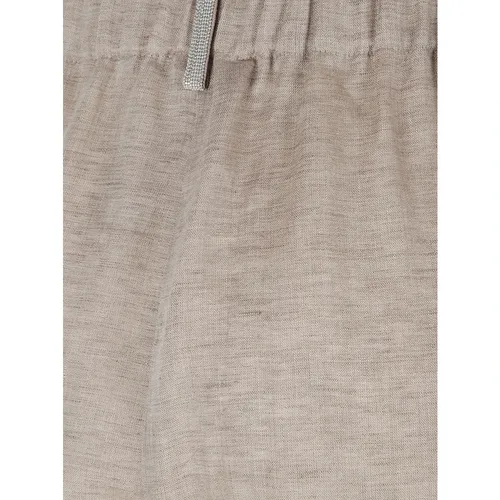 Trousers > Wide Trousers - - Fabiana Filippi - Modalova