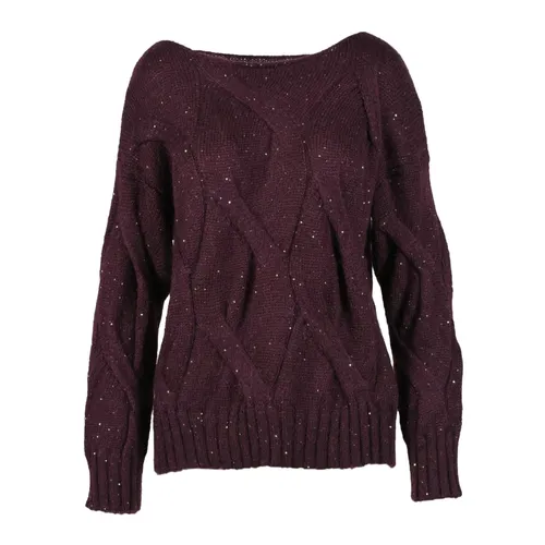 Knitwear > Round-neck Knitwear - - Alpha Studio - Modalova