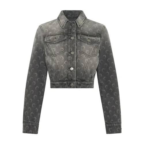 Jackets > Denim Jackets - - Marine Serre - Modalova