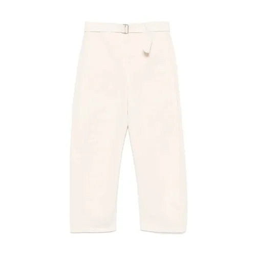 Trousers > Straight Trousers - - Lemaire - Modalova