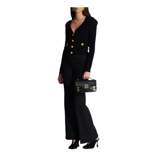 Balmain - Bags > Handbags - Black - Balmain - Modalova