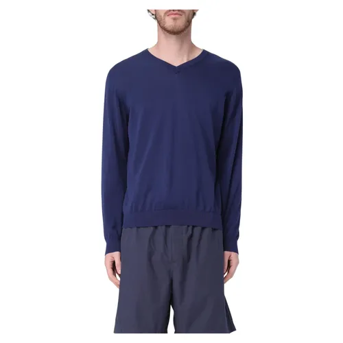 Knitwear > V-neck Knitwear - - Drumohr - Modalova