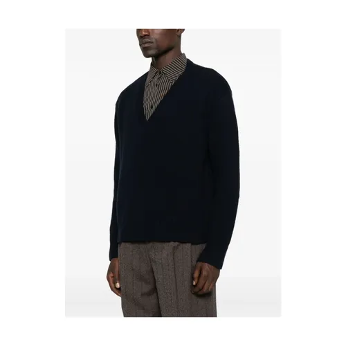 Knitwear > V-neck Knitwear - - Dries Van Noten - Modalova