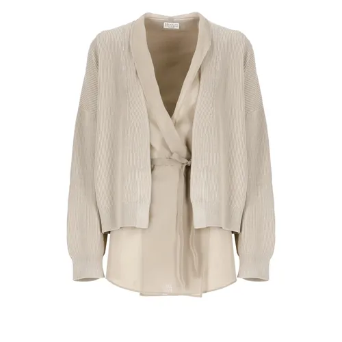 Knitwear > Cardigans - - Brunello Cucinelli - Modalova