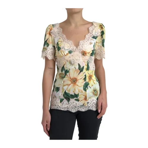 Blouses & Shirts > Blouses - - Dolce & Gabbana - Modalova