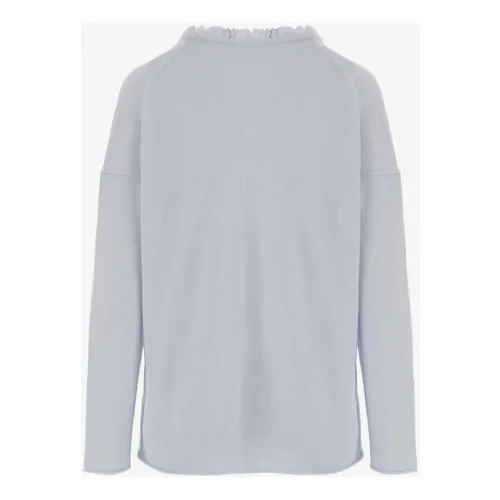 Knitwear > V-neck Knitwear - - Allude - Modalova