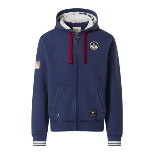 Sweatshirts & Hoodies > Zip-throughs - - North Sails - Modalova