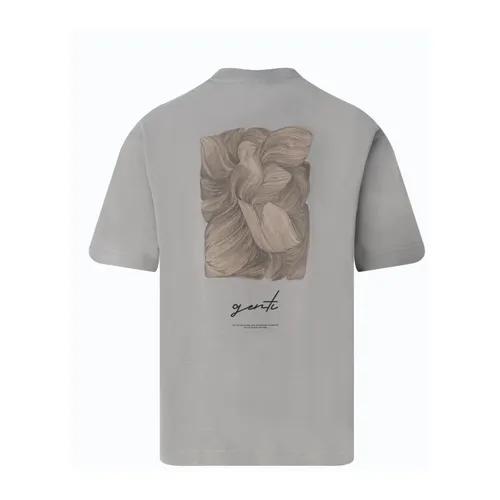 Genti - Tops > T-Shirts - Gray - Genti - Modalova