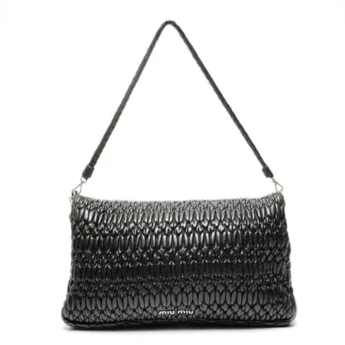 Pre-owned > Pre-owned Bags > Pre-owned Shoulder Bags - - Miu Miu Pre-owned - Modalova