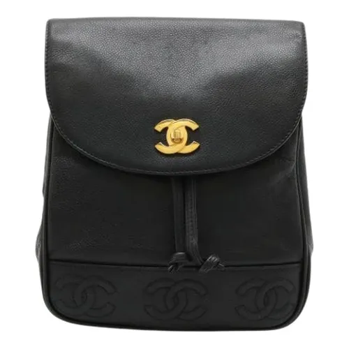 Pre-owned > Pre-owned Bags > Pre-owned Backpacks - - Chanel Vintage - Modalova