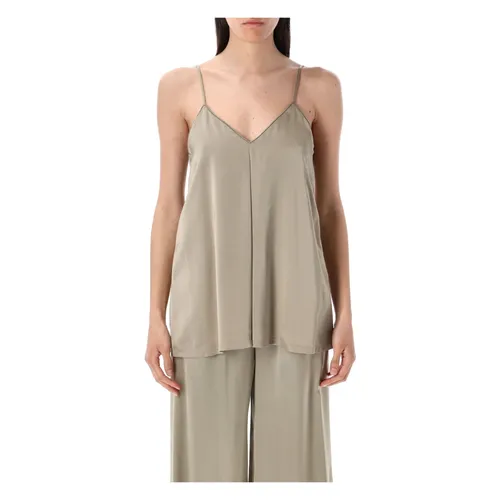 Tops > Sleeveless Tops - - Fabiana Filippi - Modalova