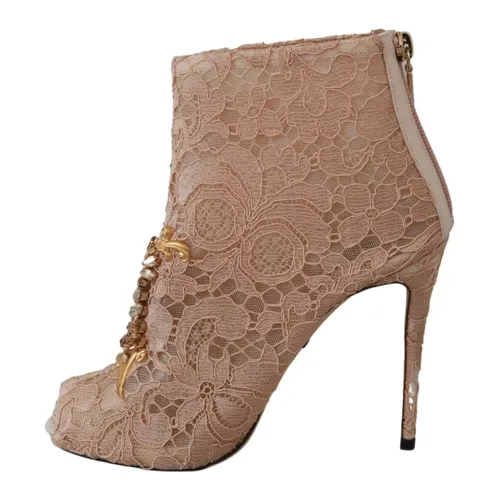 Shoes > Boots > Heeled Boots - - Dolce & Gabbana - Modalova