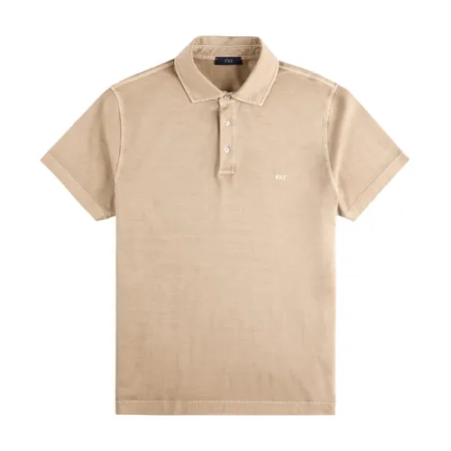 Fay - Tops > Polo Shirts - Beige - Fay - Modalova