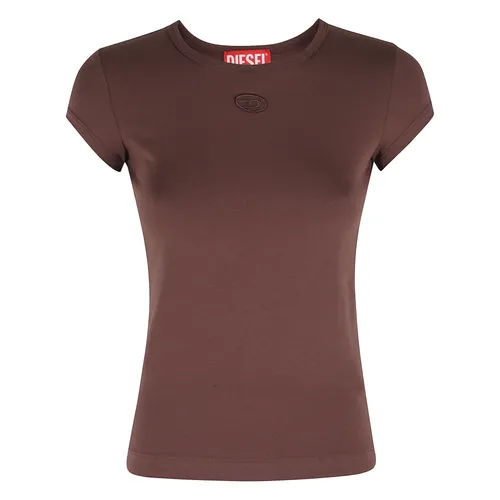 Diesel - Tops > T-Shirts - Brown - Diesel - Modalova