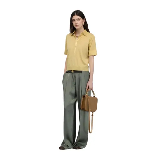 Tops > Polo Shirts - - Semicouture - Modalova