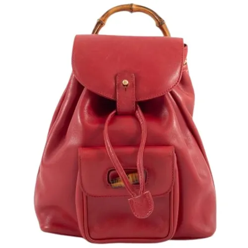 Pre-owned > Pre-owned Bags > Pre-owned Backpacks - - Gucci Vintage - Modalova