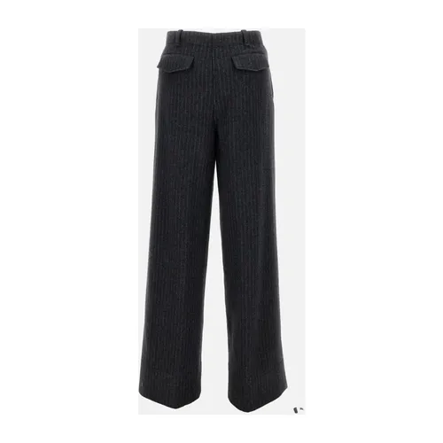 Trousers > Wide Trousers - - Durazzi Milano - Modalova