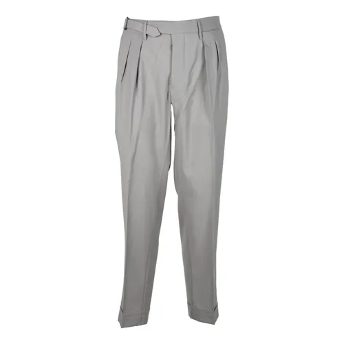 Trousers > Tapered Trousers - - Michele Carbone - Modalova
