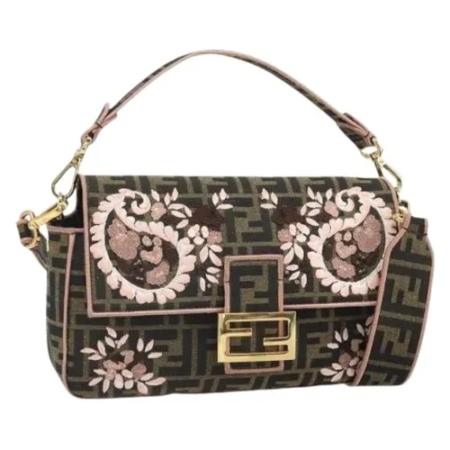 Pre-owned > Pre-owned Bags > Pre-owned Shoulder Bags - - Fendi Vintage - Modalova