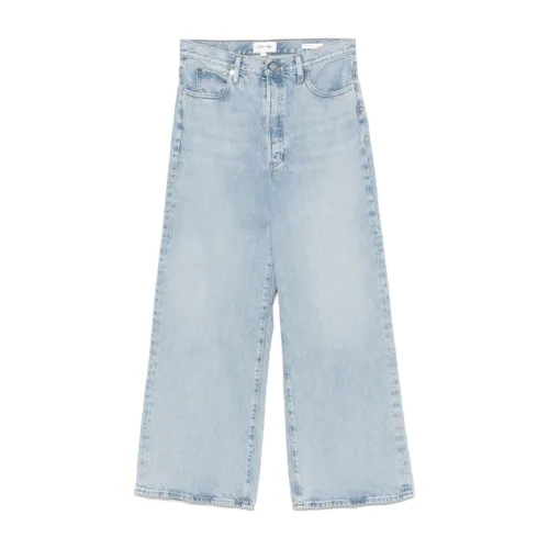 Frame - Jeans > Wide Jeans - Blue - Frame - Modalova