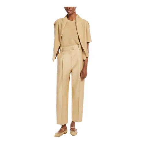 Trousers > Straight Trousers - - Max Mara - Modalova