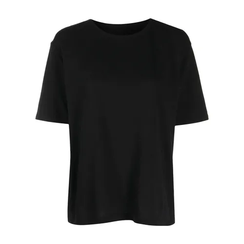Khaite - Tops > T-Shirts - Black - Khaite - Modalova