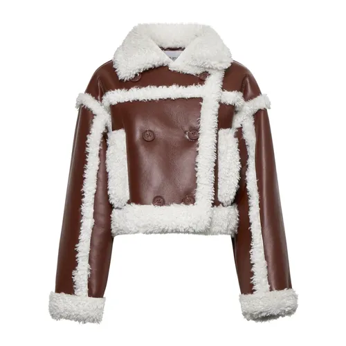 Jackets > Faux Fur & Shearling Jackets - - Stand Studio - Modalova