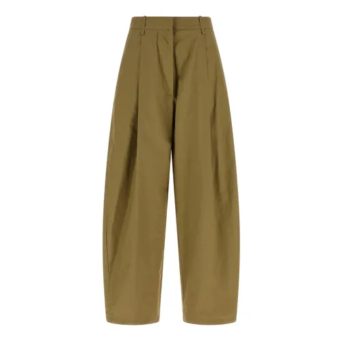 Trousers > Wide Trousers - - Nude - Modalova