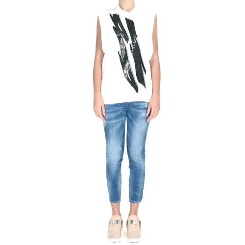 Tops > Sleeveless Tops - - Dsquared2 - Modalova