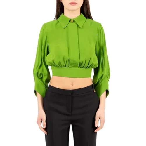 Blouses & Shirts > Blouses - - Elisabetta Franchi - Modalova