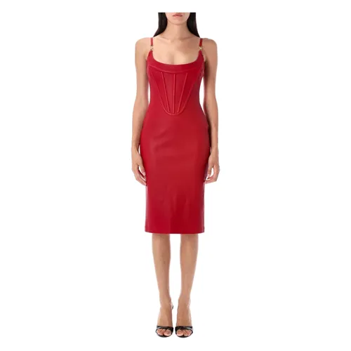 Dresses > Day Dresses > Midi Dresses - - Versace - Modalova