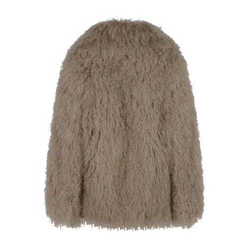 Jackets > Faux Fur & Shearling Jackets - - Yves Salomon - Modalova