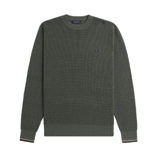 Knitwear > Round-neck Knitwear - - Fred Perry - Modalova
