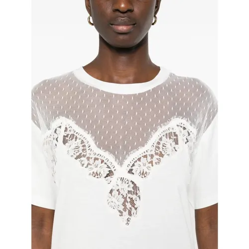 Tops > T-Shirts - - Ermanno Scervino - Modalova
