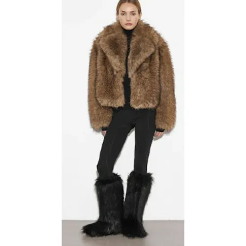 Jackets > Faux Fur & Shearling Jackets - - Stand Studio - Modalova